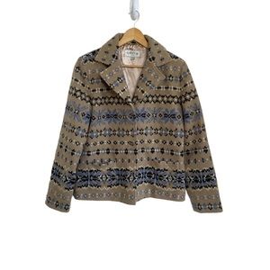 Orvis Jacquard Aztec Southwestern Blazer